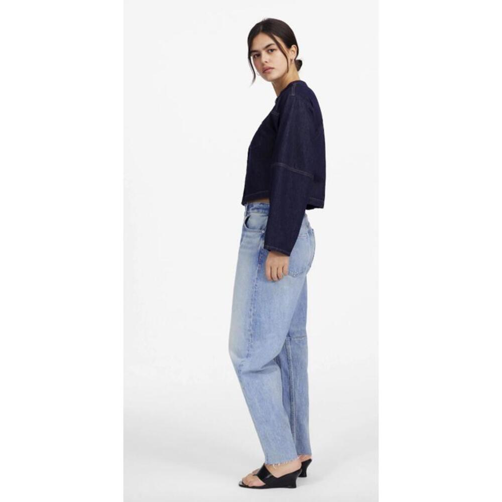 Madewell The Darted Barrel-Leg Jean - Size - 31